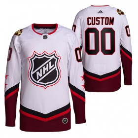 Herren Eishockey 2022 NHL All-Star Trikot Custom Weiß Authentic
